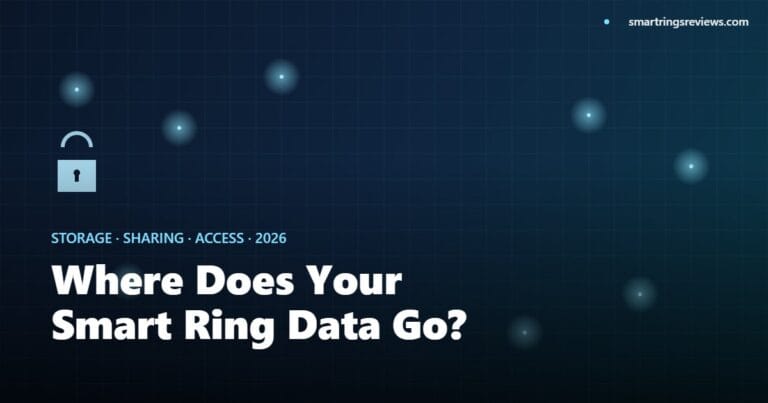 Smart ring data privacy: storage, sharing, and access
