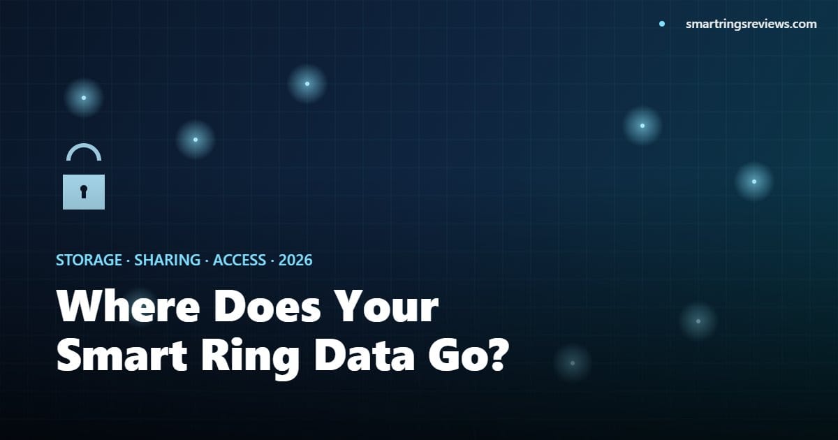 Smart ring data privacy: storage, sharing, and access