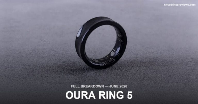 Oura Ring 5 smart ring close-up