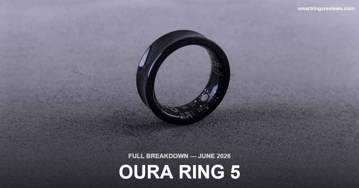 Oura Ring 5 smart ring close-up
